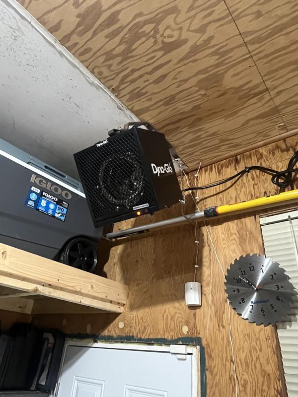 I used the same home made mount i used for my last heater.