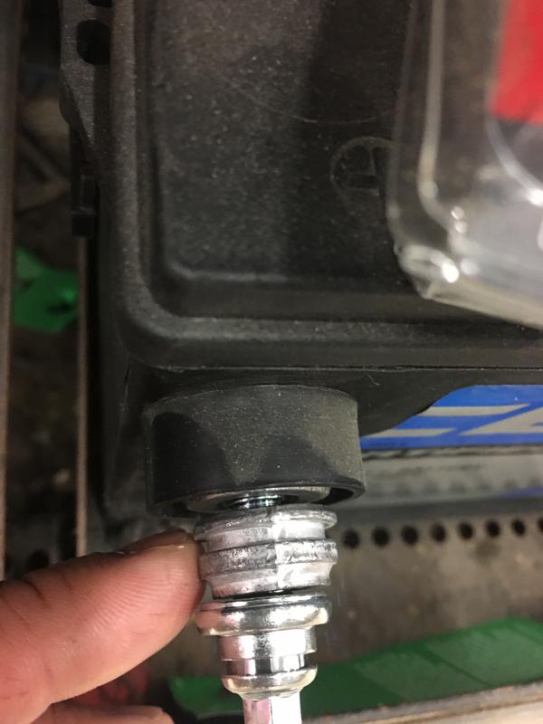 Useless terminal bolts