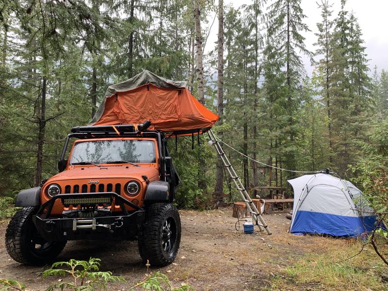 5lb. tank heating the RTT