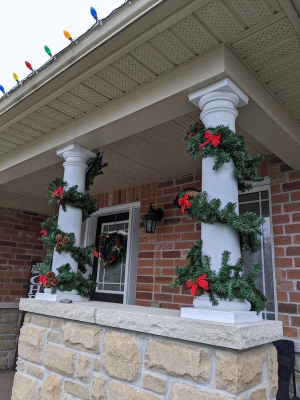 Added some red bows to ours