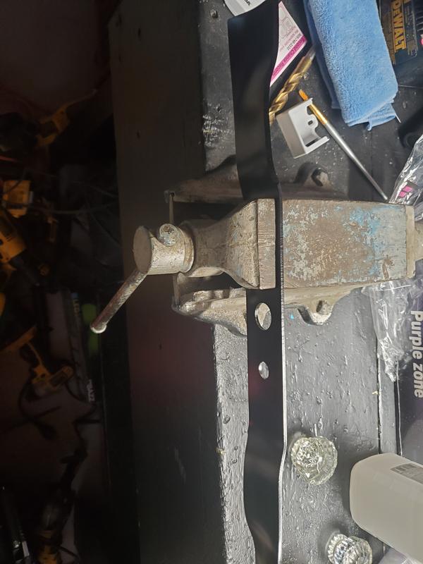 Manual labor to fix a part.