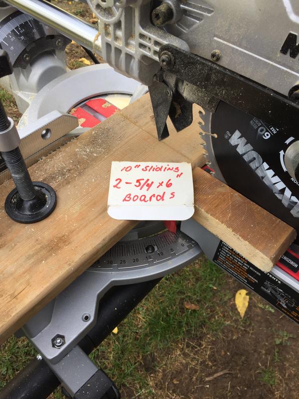 Easily costs through two 5/4 x 6" deck boards