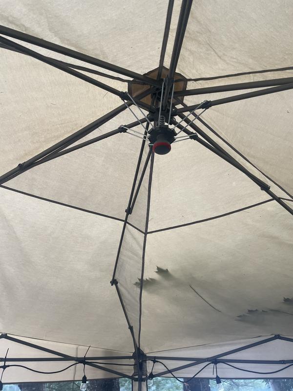 Damage from first rain