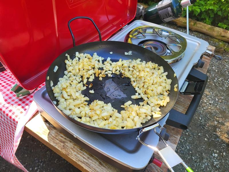 first use on coleman camp stove