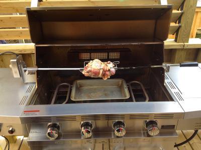 Spit Roasting.... Grills & Ceramics removed