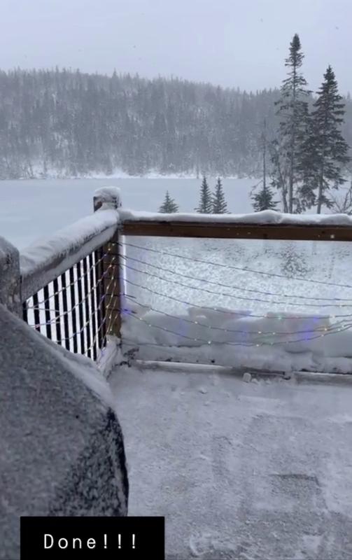 We get A LOT of snow here, and it’s only there start of December yet 😅😅😅