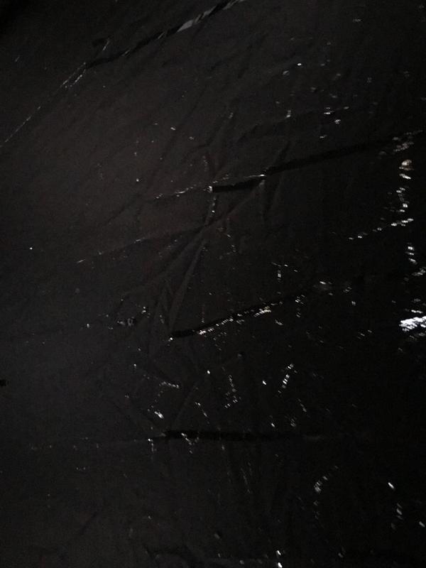 Pinholes in roof after first setup!