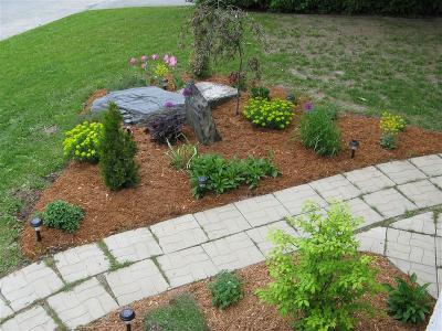 3 lanternes dans cette partie du jardin avant