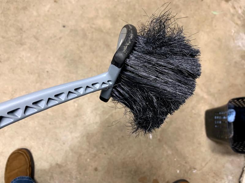 Why are the bristles all clumped together?