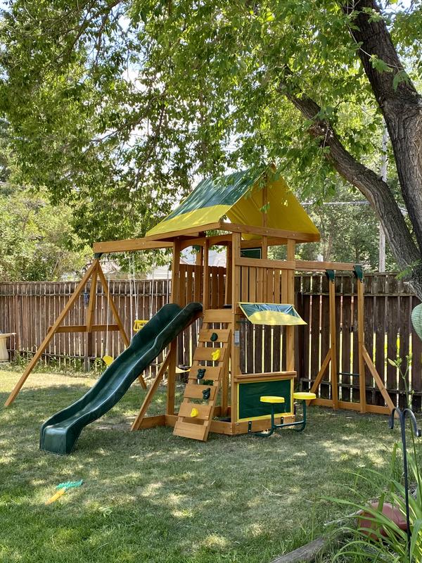 Play structure completed!