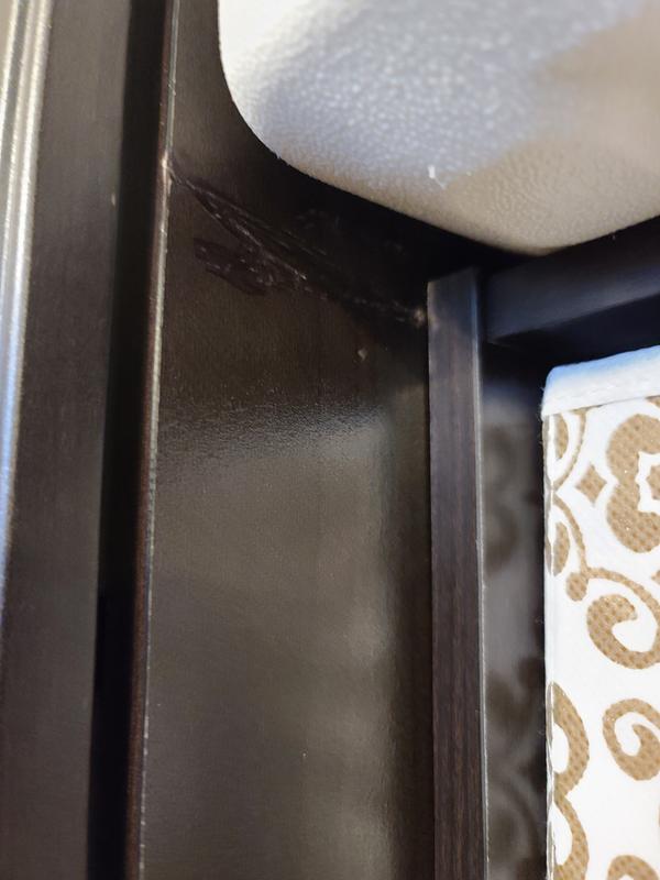 I had to cover up gouges