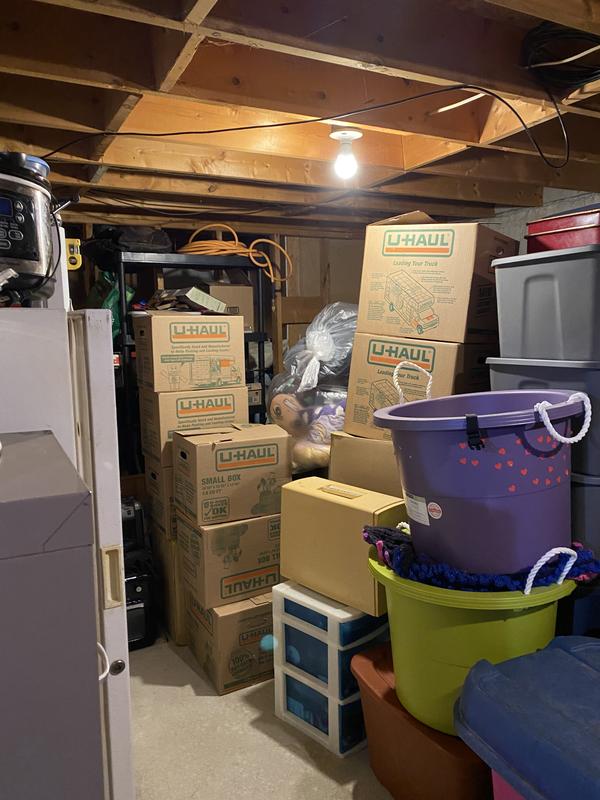 Shelves are to help organize this mess