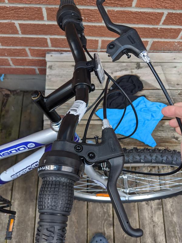 My Broken Hand Brake After 2 days.