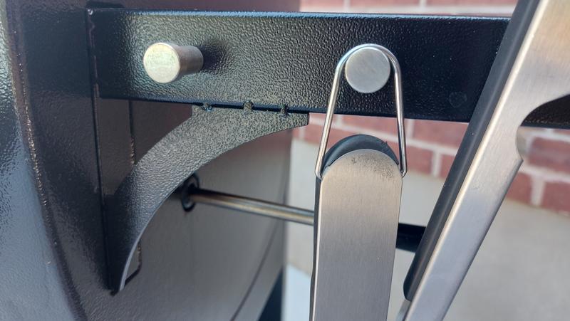 Weak welds on side table