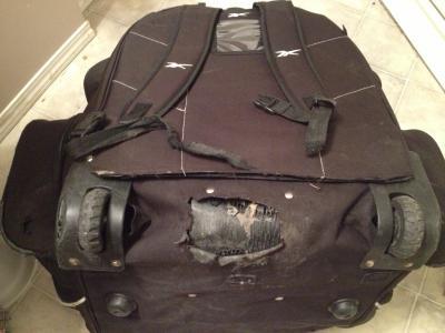 This is the bag 1 month into second season!