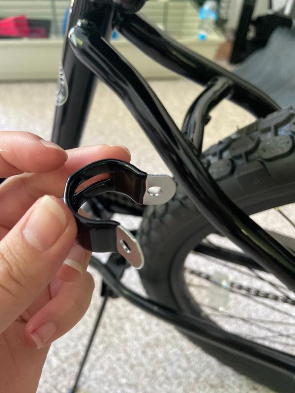 Piece wasn’t wide enough to fit around bike bar