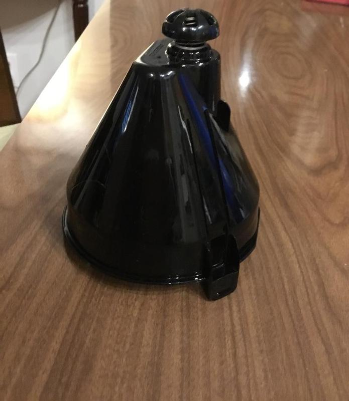 This is the filter that's held together with a spring.