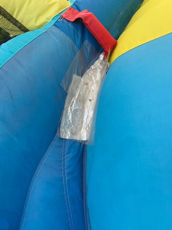 Stitching break a part !Big slice!