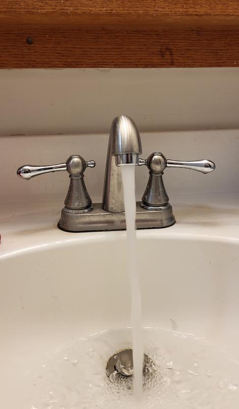 1/16th tap valves open - strong flow