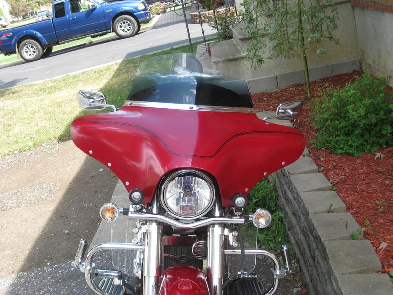 3M bumper chrome moulding at bottom of windshield