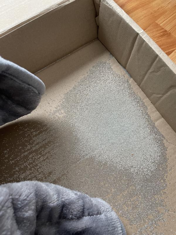 Not even half the beads that fell out