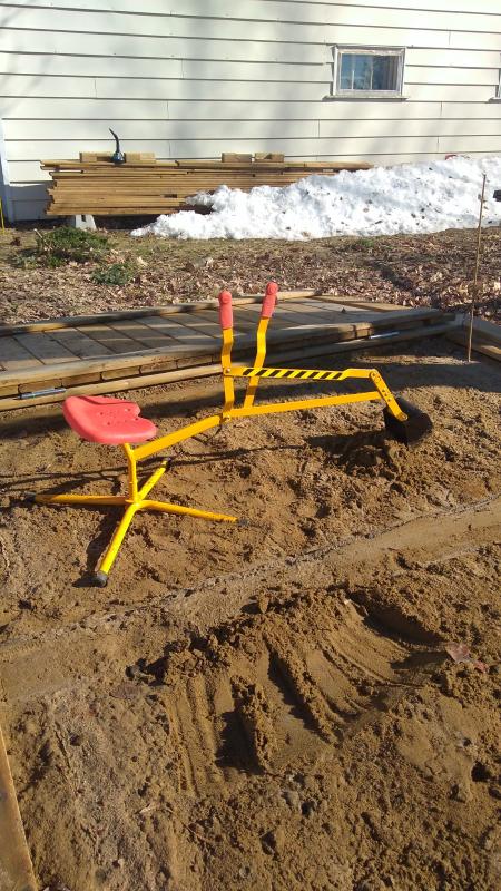 Pelle mécanique à sable