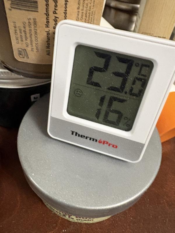 Humidity at an all time low…