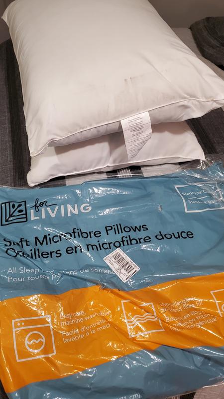 Disgusting dirty pillow