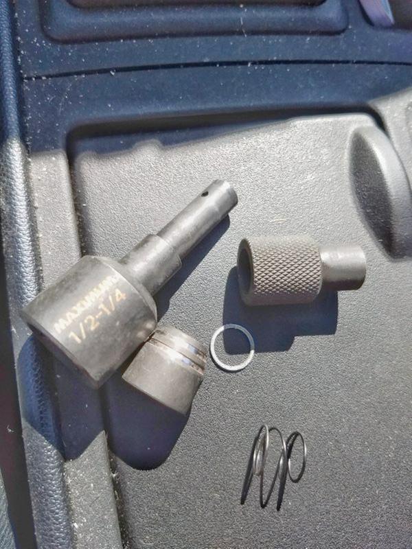 Broken impact adapter