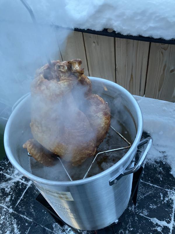 Large Turkey fits perfect