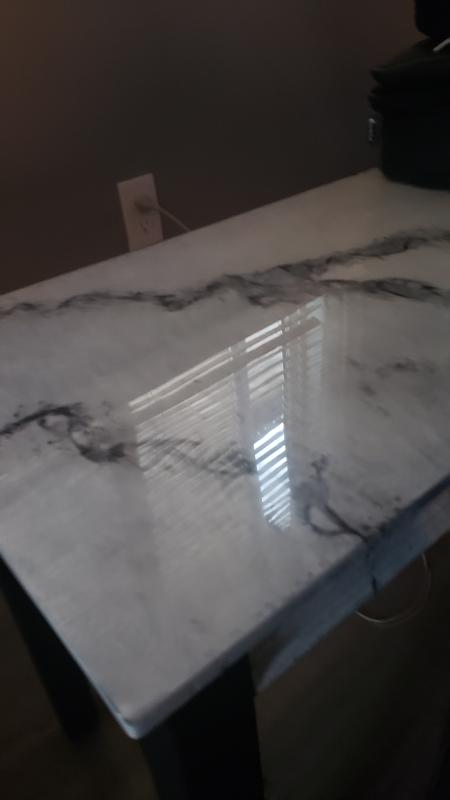 Water paint and epoxy