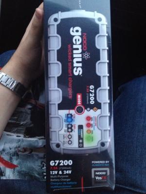 le chargeur en boite