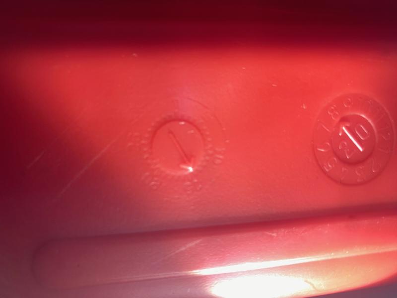 Sun Exposure causes plastic to go soft and fail