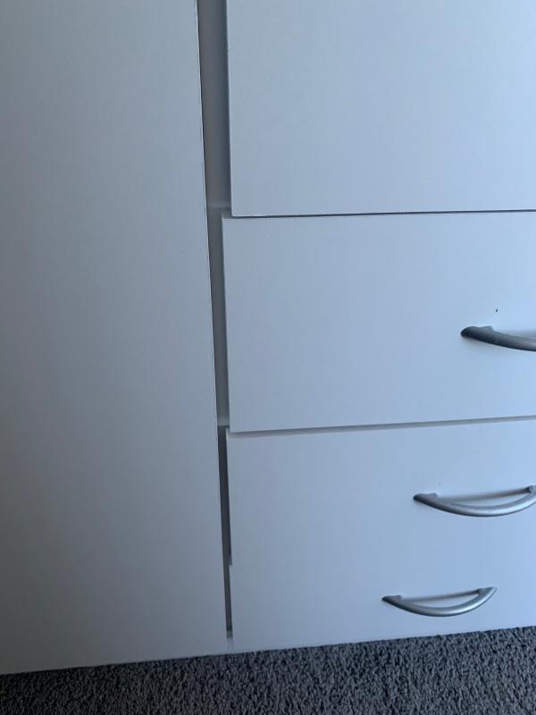 Drawers don’t line up