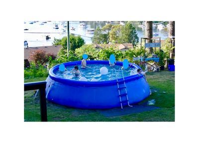 Used a lot.  Note the in and out hoses at the left side.