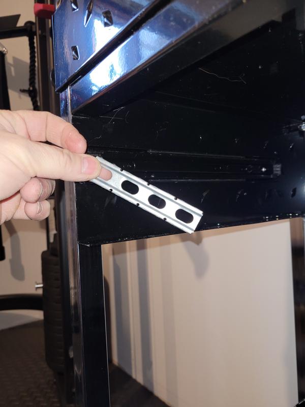 Coulisses endommagé