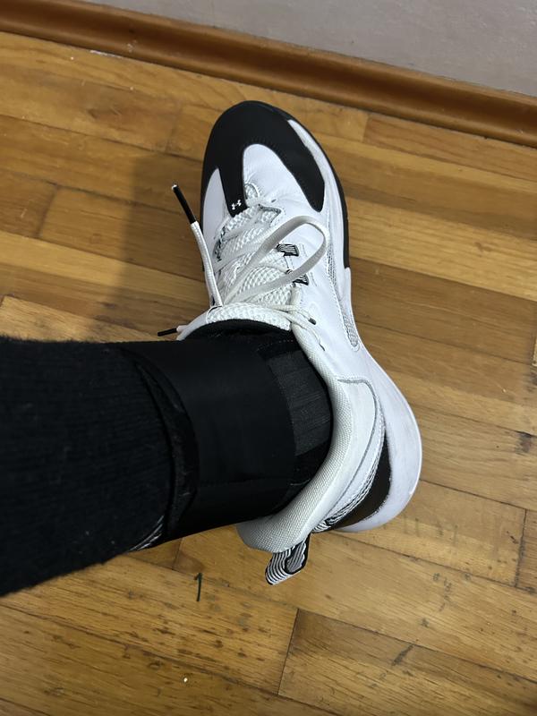 It works in conjunction with your shoes and is comfortable.