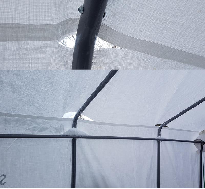 La toile se déchire dans les coutures