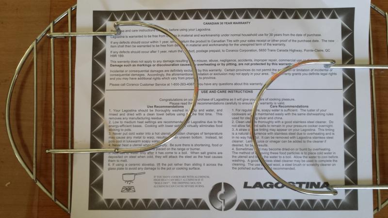 rack coating is fading off...  use it twice and bought three weeks ago.