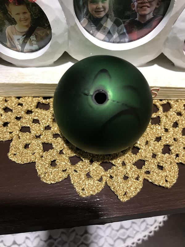 Missing top of ornament