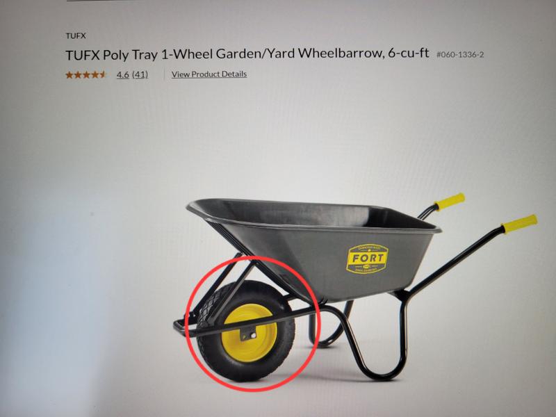 Wheel pictured is not what I received