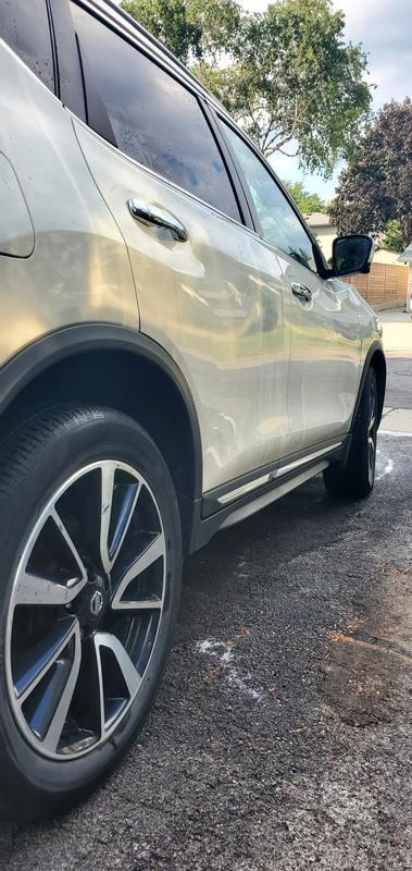 Ceramic infused soap. Lather. Rinse. Look at the reflection!!