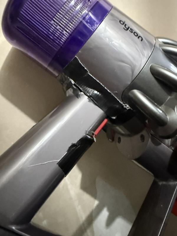 Duct tape holding it together