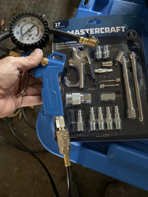 Connection to air inflation gun