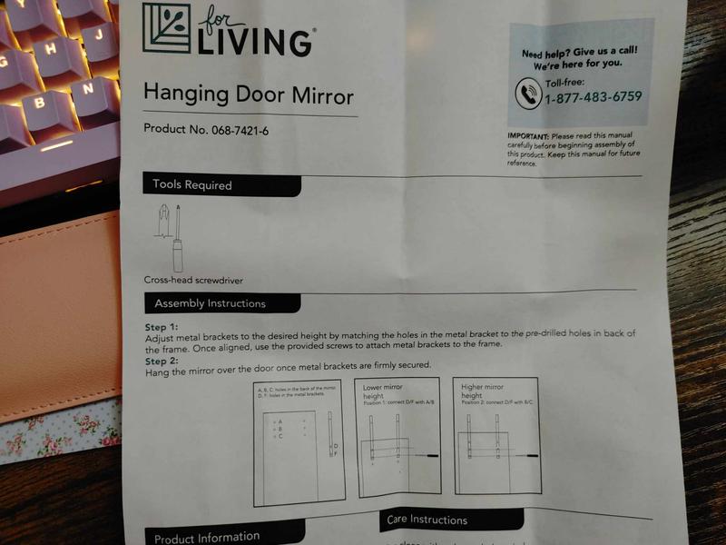 the instruction is confusing with their unclear illustrations, we almost thought we have to put the screws onto the cardboard lol