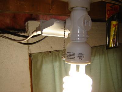 Drôle de branchement mais c'est pour 3 minis lampes à D.E.L