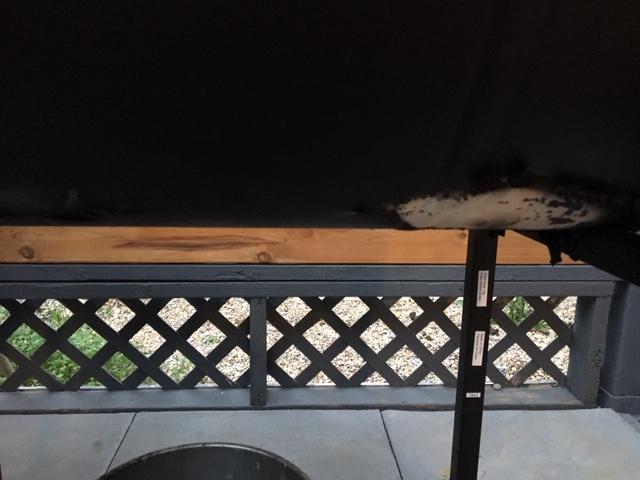 Paint on barrel peeling after one use.