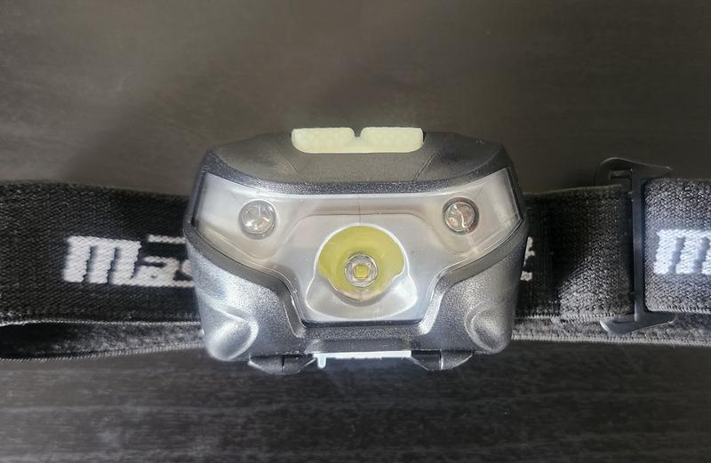 Mastercraft 200 Lumens Rechargeable LED Headlamp w/ Li-Ion battery included.