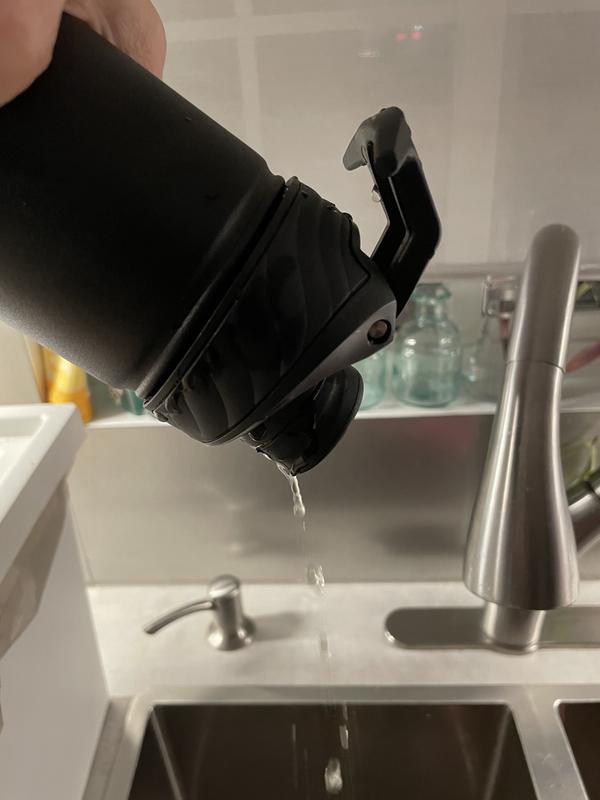 this is MANNA CONVOY - leaking water when both corks are tight as much as possible