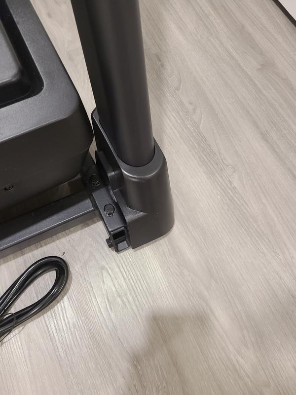 Show mounting upright as per instruction